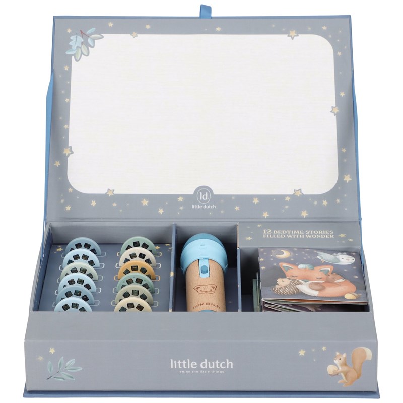 Little Dutch - Coffret lampe à histoires forest friends