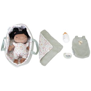 Set couffin et poupon bébé