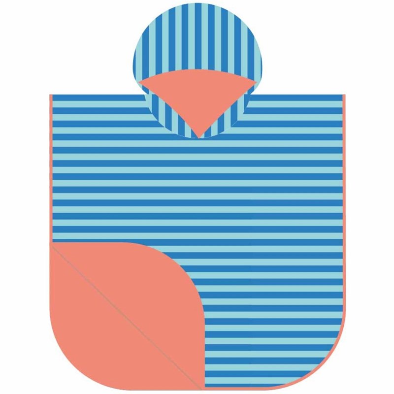 Poncho de plage océan (60 x 60 cm)