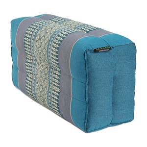 Coussin yoga kapok turquoise Turquoise