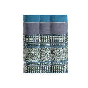 Coussin yoga kapok turquoise Turquoise