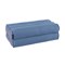 Coussin de yoga et méditation en kapok Bleu clair