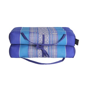 Coussin pliable de yoga Bleu marine