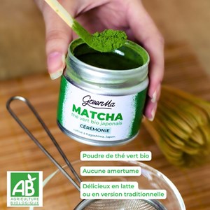 Matcha cérémonie bio 30g