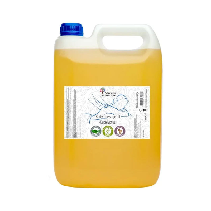 Verana - Huile massage naturelle eucalyptus 5l