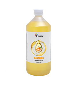 Huile massage naturelle mandarine 1l