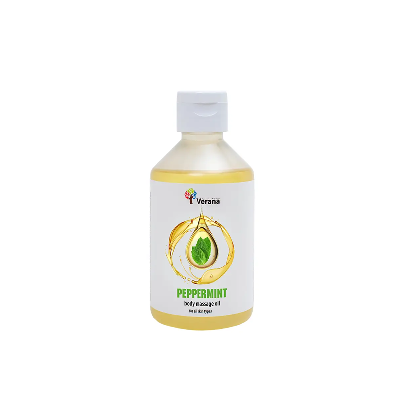 Huile massage menthe poivrée - 250ml