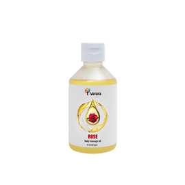 Huile de massage naturelle rose - 250ml