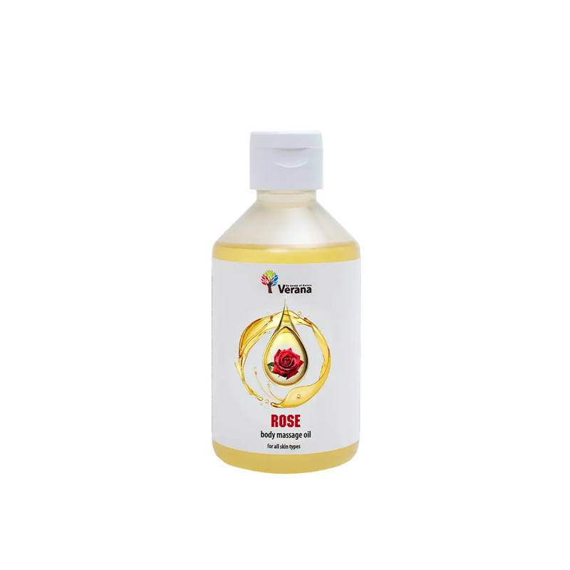 Huile de massage naturelle rose - 250ml