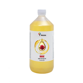 Huile de massage naturelle rose 1 litre