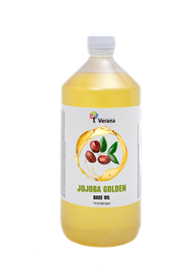 Huile de base jojoba dorée - 1 litre