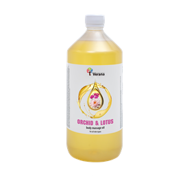 Huile massage orchidée & lotus - 1 litre