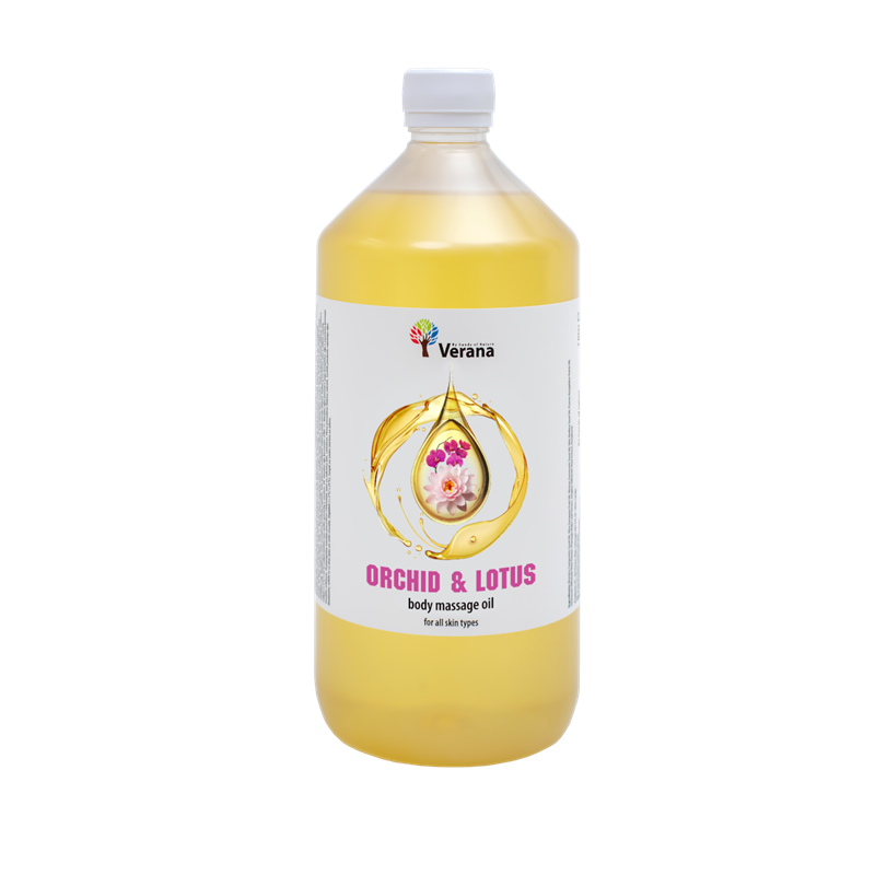 Huile massage orchidée & lotus - 1 litre