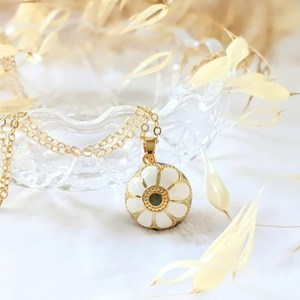 Bola de grossesse doré - marguerite