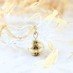 Bola de grossesse doré - marguerite