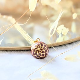 Bola de grossesse doré - andréa rose