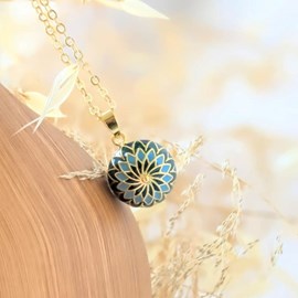 Bola de grossesse doré - sofia