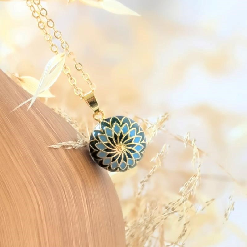 Bola de grossesse doré - sofia