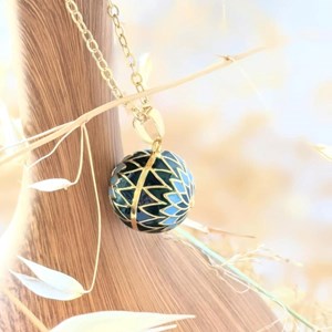 Bola de grossesse doré - sofia