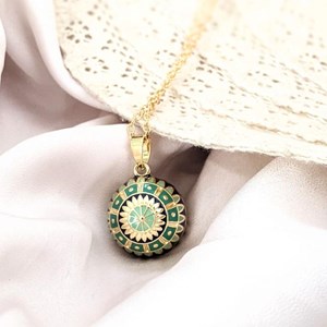 Bola de grossesse doré - agatha