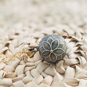 Bola de grossesse doré - giulia