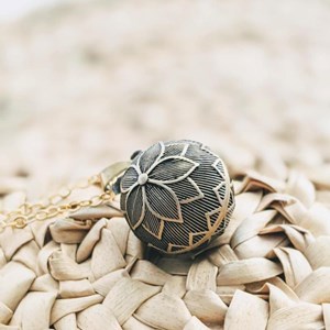 Bola de grossesse doré - giulia