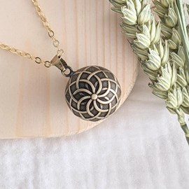 Bola de grossesse doré - côme