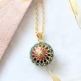 Bola de grossesse doré - safi