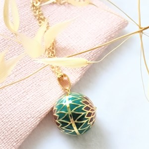 Bola de grossesse doré - safi