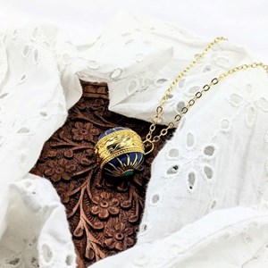 Bola de grossesse doré - helia