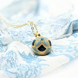 Bola de grossesse doré - marin