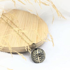 Bola de grossesse doré - noah