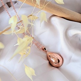 Bola de grossesse rose doré - goutte