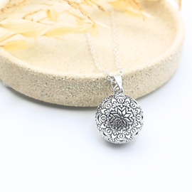 Bola de grossesse argenté - eva