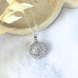 Bola de grossesse argenté - arthur