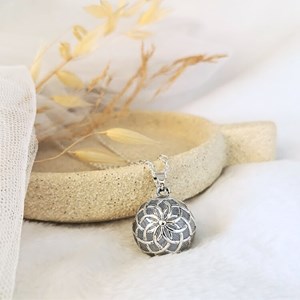 Bola de grossesse argenté - arthur