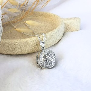 Bola de grossesse argenté - arthur