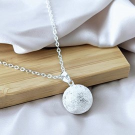 Bola de grossesse argenté - soleia