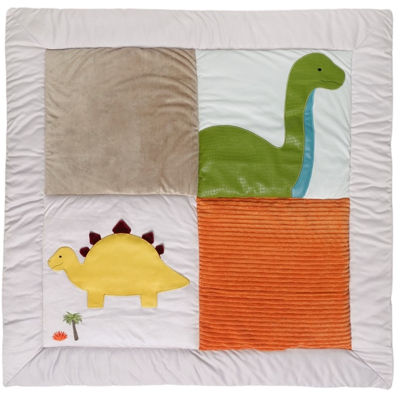 Little Big Friends - Tapis de parc réversible les amis dinos