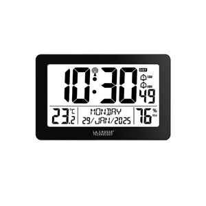 Horloge murale radio pilotée