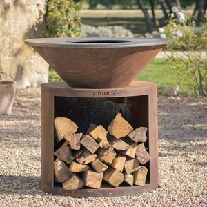 Brasero ellipse 100 corten