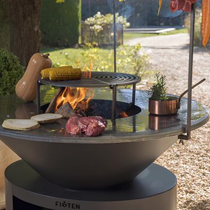 Brasero ellipse 100 noir