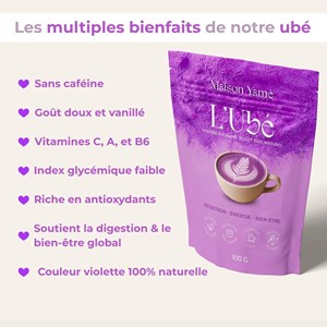 Ubé 100% naturelle de maison yamé