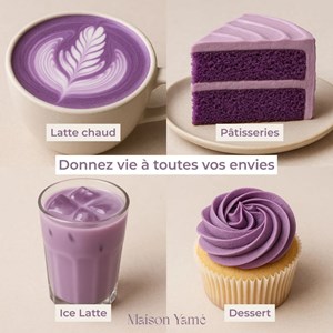 Ubé 100% naturelle de maison yamé