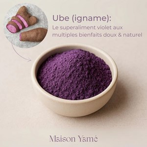 Ubé 100% naturelle de maison yamé