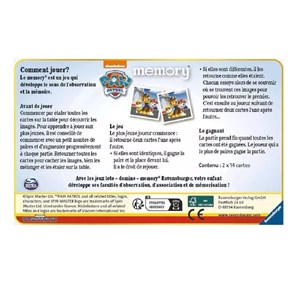 Memory pat'patrouille