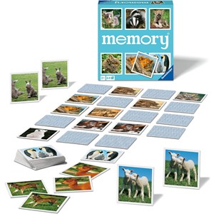 Grand memory bébés animaux