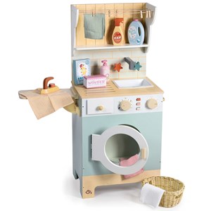 Machine à laver en bois
