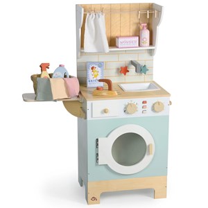 Machine à laver en bois