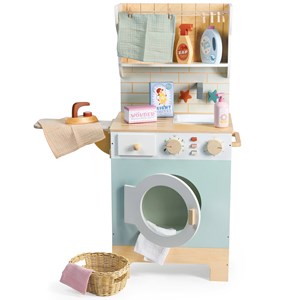 Machine à laver en bois